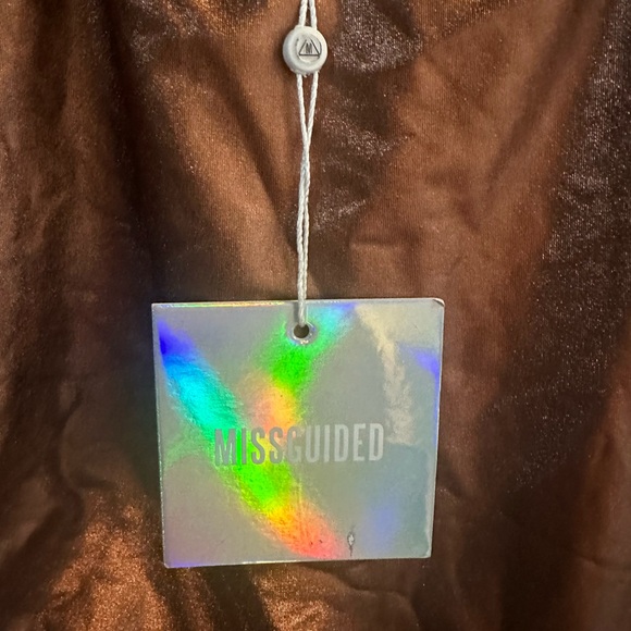 NWT Misguided Bronze Swimsuit/Bodysuit Size 6 - Picture 4 of 5